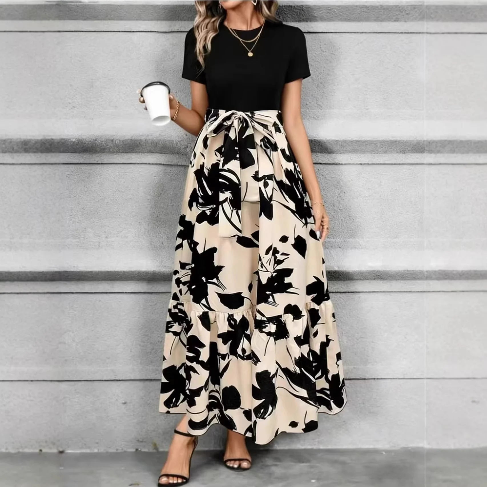 HEYV Floral Print Dress