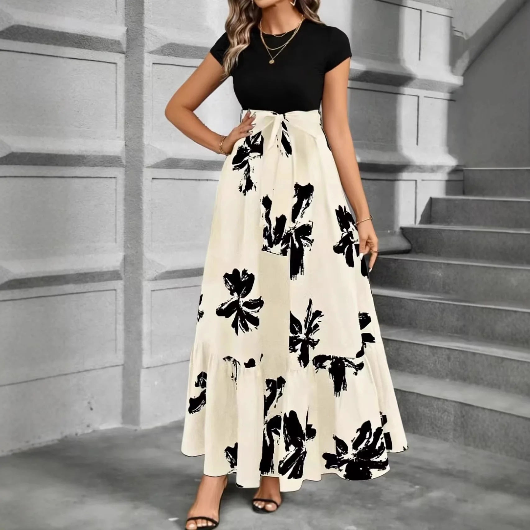HEYV Floral Print Dress