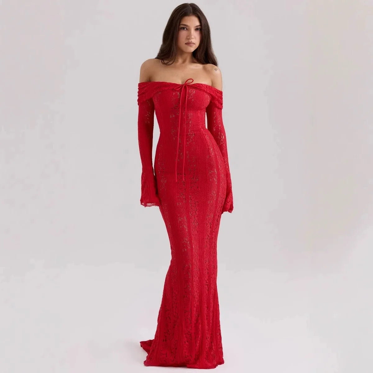 HEYV Lace Evening Dress